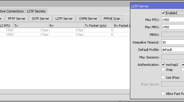 Jak nastavit L2TP/IPSec VPN na zařízeních Mikrotik – funkční step-by-step návod (únor 2020)